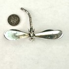 Old Mexico Sterling Silver 925 Dragonfly Native Style Tribal Pin Brooch