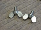 2 Nice Nos Unused Vintage Ludwig Drums 1 4 X 28 Wing Bolts