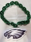 Phillidelphia  New Nfl Big Fan Chain Green Necklace Foam Usa Seller