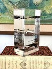 Vintage Mid Century Modern Ritts Astrolite Clear Acrylic Lucite Bookend Mcm