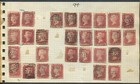 Great Britain  33 Used  Plate 94  Lot Of 96