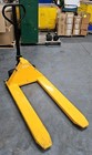 H-1785 Uline 2200 Lb Cap Scissor Lift Pallet Jack W  45 L X 27    W Standard Forks