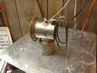 Justrite Wire Feed Nickel Carbide Acetylene Miners Superintendents Lamp
