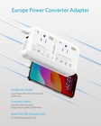 European Travel Plug Adapter 220v To 110v Voltage Converter Us To Europe 2000   