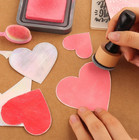 Mini Distress Ink Blending Tool Wooden Handle Craft Sponge New