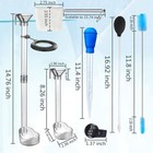 Aquarium Fish And Shrimp Feeding Dish Set  Fish Shrimp Feeder Tube Kit  Perfe   