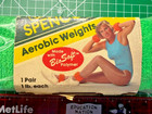 Vintage 1986 Spenco Aerobic Ankle Wrist Weights 1 Lbs Neon Green  Nos Orig Pkg