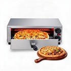 16 Inch Stainless Steel Countertop Pizza Oven For Bakery Snack Cooking