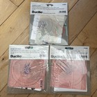 Bucilla Silk Ribbon Embroidery Three Pin Cushion Kits Heirloom Vintage New