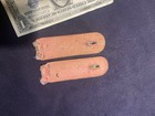 German Army Heer Panzer Sew In Shoulder Boards  Rare 