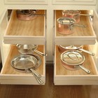 Pull Out Cabinet Organizer  26  21  16 Soft Close Slide Out Wood Drawers