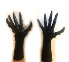 Long Fingered Black Monster Alien Aliens Adult Costume Hands Gloves