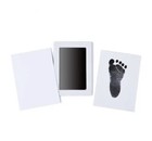 Newborn Baby Diy Hand   Footprint Kit Ink Photo Frame Handprint Toddlers Safe