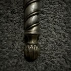 Antique Mughal Indian Soonta Ceremonial Mace Staff Ram Head