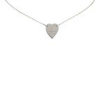 Gucci Heart Pendant Necklace Sv925 Silver Ladies Gucci