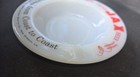 1950s Jax Beer Advertising Ashtray  Opal Milk Glass  Jackson Brewing Co 