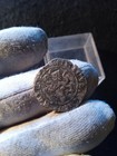 Superb Medieval Templar Coin In Silver  Top Quality Coin