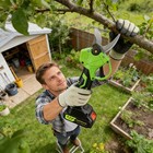 Electric Pruning Shears Cordless Pruner Brushless Branch Cutter With 2 Batteries