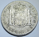 1791 Ng M Guatemala 2 Reales Antique 1700 s Spanish Colonial Pirate Vf-xf Coin