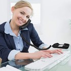 Trimline Corded Phone Home Office With Caller Id Desk And Wall Mount Telephone