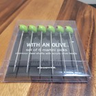 Prodyne  with An Olive  Set Of 6 Olive Cocktail Picks For Martinis Or Sandwiches
