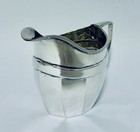 Large Antique Solid Sterling Silver Milk Or Cream Jug Chester 1926