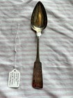 Johnson   Godley Coin Silver Serving Spoon Albany  Ny 1843-1850