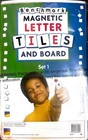 Benchmark Magnetic Letter Tiles And Board  Set 1  5-pack 