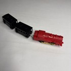 Plarail C-12 Steam Locomotive Tomy Red Runs On Tomy Trackmaster Blue Track