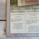 Creative Memories Printed Vellum Pack 10 X 12 Photo Mounting Paper Scrapbook New