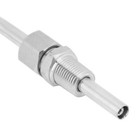 Egt K-type Thermocouple Probe With Exposed Tip 1 8  Npt 1 Meter Cable