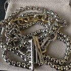 David Yurman Cable Chain Link Bracelet 925sterling Silver 18k Gold Two Tone 21cm