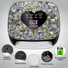 Uv Led Nail Lamp Kit For Gel Polish Professional Fast Black Diamond Design Curin