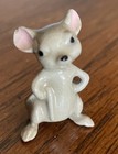 Vintage Ceramic Hagen Renaker Miniature Mouse mice Family Set Of 3