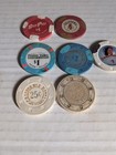 Las Vegas Casino Chips Lot Authentic California South Point Excalibur Primm 