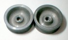 Mila Miglia 1 Pair Large Smooth Magnesium Slot Car Wheels   100f Nos 1 24