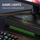 Usb Powered Wired Computer Speaker Bluetooth Desktop Pc Soundbar W  Rgb Lighting