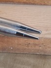 Vintage Cross Century Silver chrome Ballpoint Pen mechanical Pencil Set Euc 