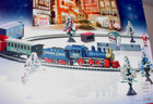 Marklin   81846 Z Mini Electric Train Set Christmas Edition 4-6-0 Steam   3 Cars