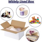 Spepla Shipping Boxes 10x7x5 Set Of 40  White Corrugated 10x7x5  White 