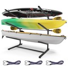 Kayak Storage Rack 3tier For Outdoor Storage Adjustable Freestanding Kayak Stand