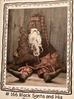 Pattern Primitive Santa Claus Doll   Christmas Tree New Threadbare Primitives