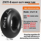 Inner Tubes For Atv 21x11-8 Tr-6 Lawn Mower Golf Cart Garden Cart Replacement