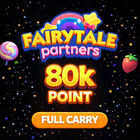 Fairytale Partners Event Monopoly Go        12-24 Hour 80k Poin - Full Carry
