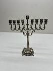 Vintage Silver Hanukkah Menorah