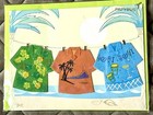 Papyrus Handmade Greeting Cards Lot 5 Birthday Blank Vacation Tropical Golf 