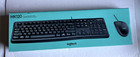Logitech Mk120 K120 Wired Usb Keyboard Mouse Desktop Combo Set Brand New