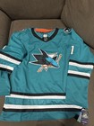 Macklin Celebrini San Jose Sharks Green Jersey Mens Size Xl  54  New