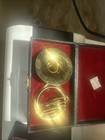 Miniature Sousaphone Tuba Brass Gold Plated And Accordion Musical Instrument New