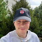 Resident Evil Umbrella Corporation Baseball Cap Adjustable Black Trucker